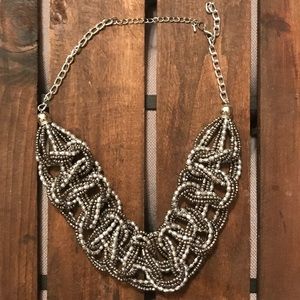 🌈 Beaded Statement Necklace - Francesca's